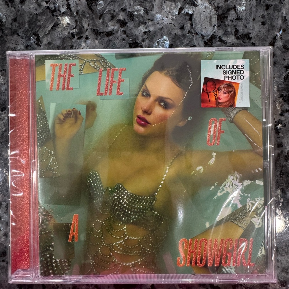 SIGNED The Life of a Showgirl CD